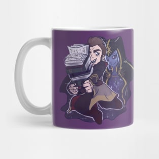 Viren & Aaravos Chibi Mug